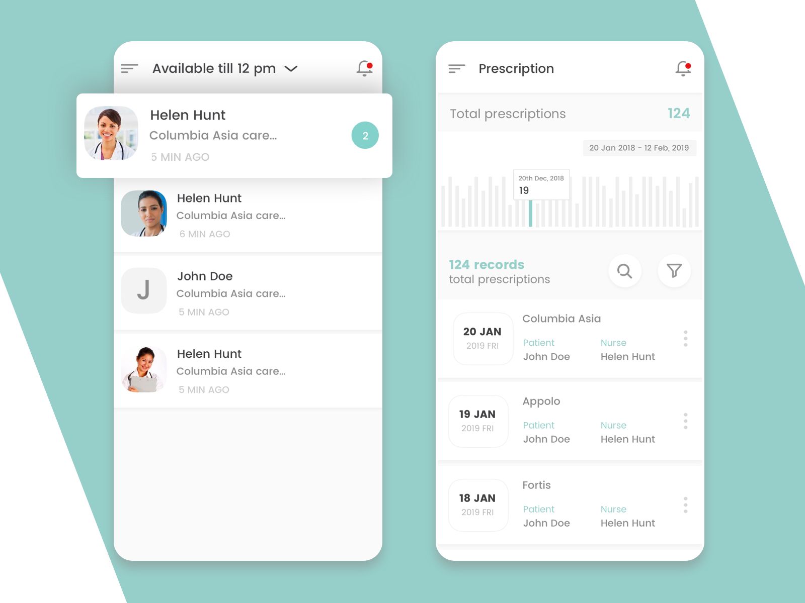 Unified Infotech UX UI gallery