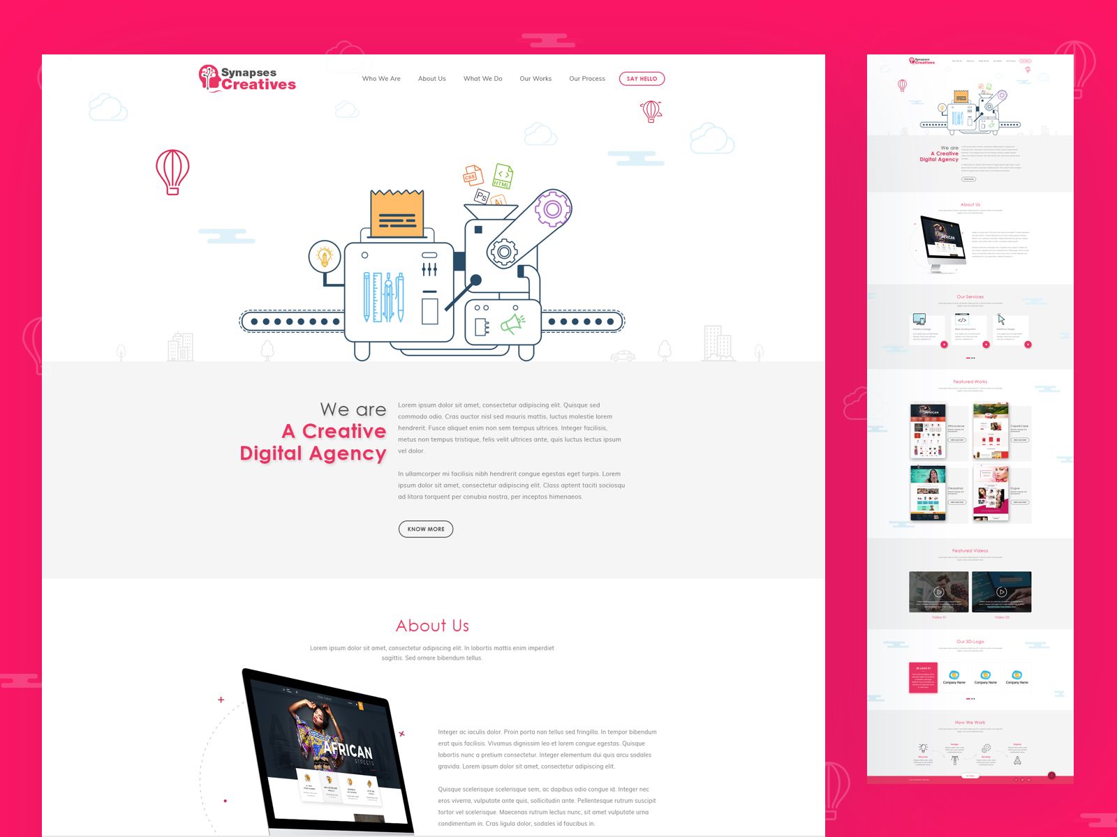 Unified Infotech UX UI gallery