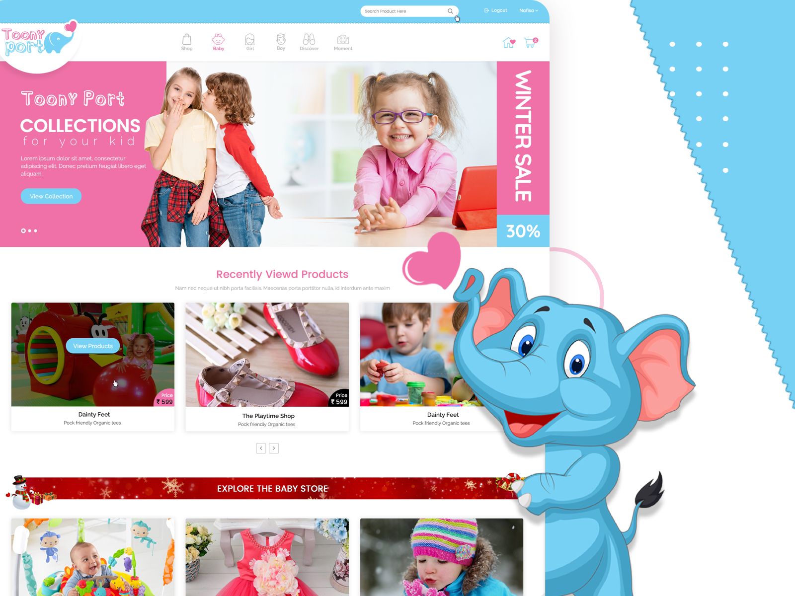 Unified Infotech UX UI gallery